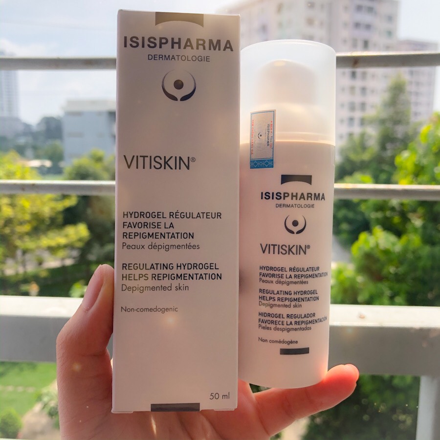 Kem dưỡng da và giúp che phủ những vùng da khiếm khuyết Vitiskin Isis Pharma 50ml