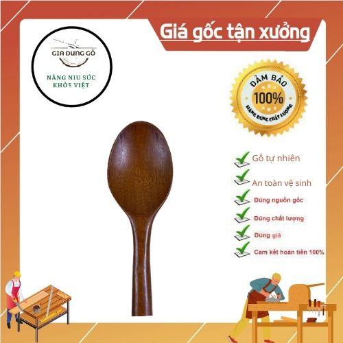 Thìa gỗ ăn cơm trẻ em cao cấp hàng xuất Hàn - Đồ Dùng Nhà Bếp