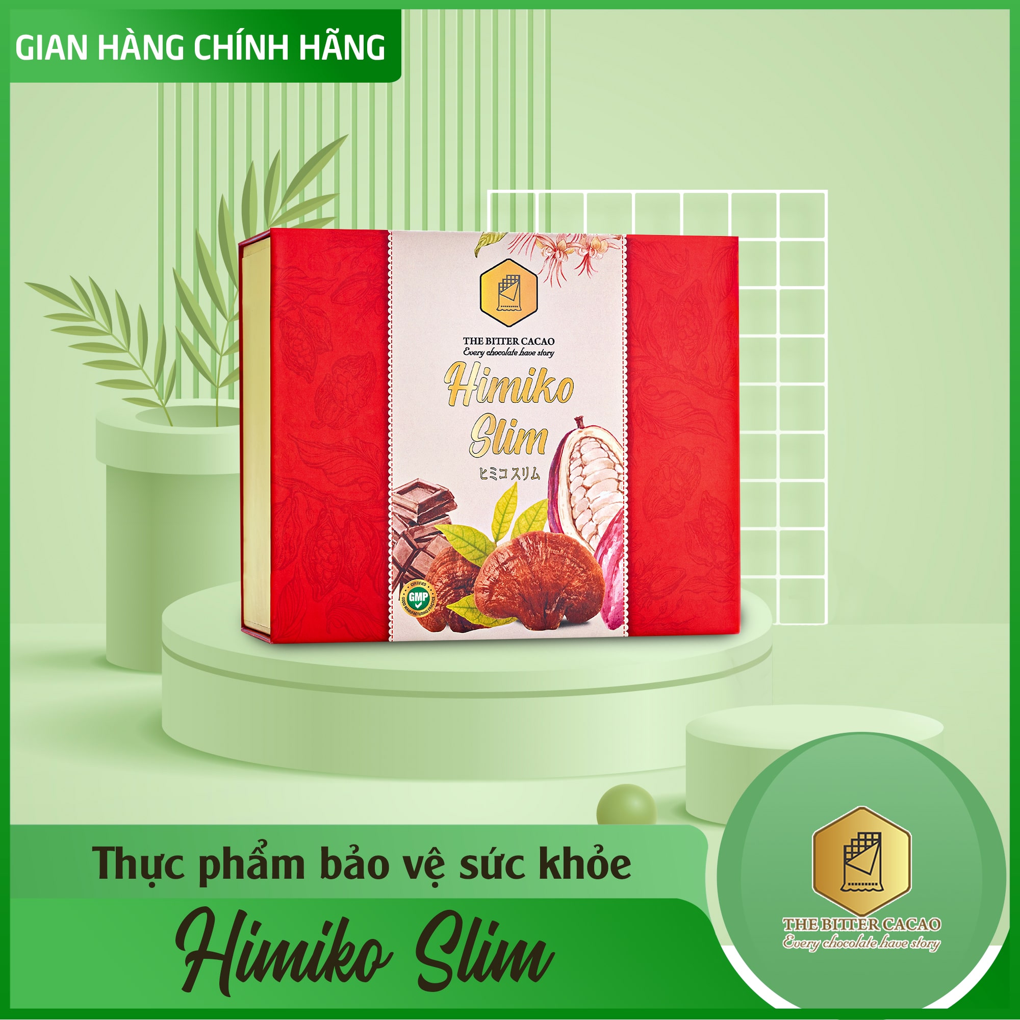 Thực phẩm bảo vệ sức khỏe HIMIKO Slim The Bitter Cacao