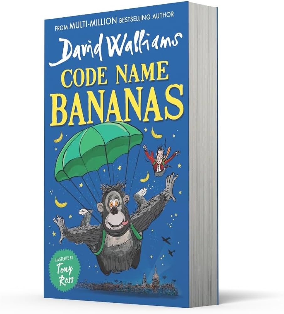Sách nguyên bản tiếng Anh - Code Name Bananas - David Walliams