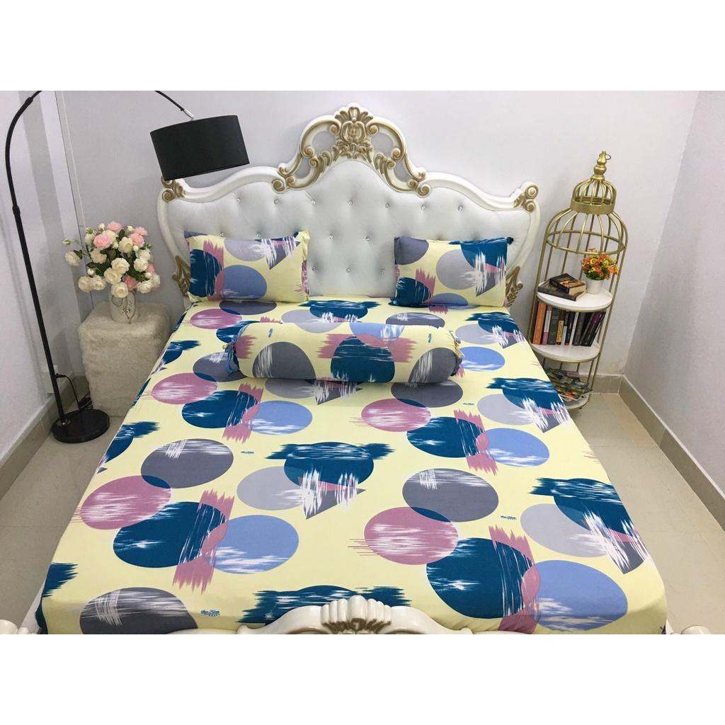 Bộ Drap Thun Hàn Quốc Mát Lạnh Cực Hot {4 MÓN} có ga lẻ