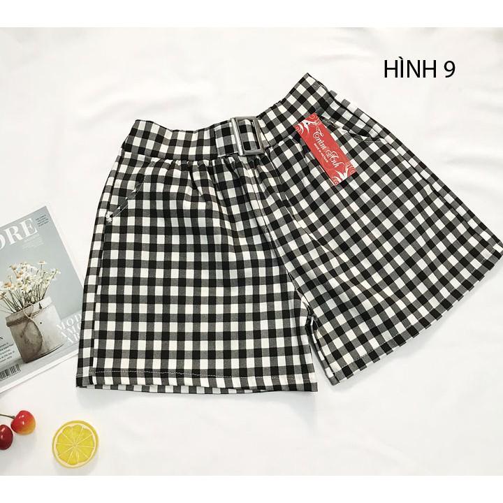 Quần đùi nữ freesize từ 45-50kg quần sọt nữ vải kaki thun - QU17