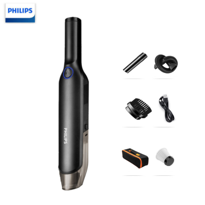 Máy hút bụi cầm tay không dây cao cấp nhãn hiệu Philips FC8818 công suất 120W,  dung lượng pin 2000mAh, thể tích ngăn chứa bụi  0,2 lít - Hàng Nhập Khẩu