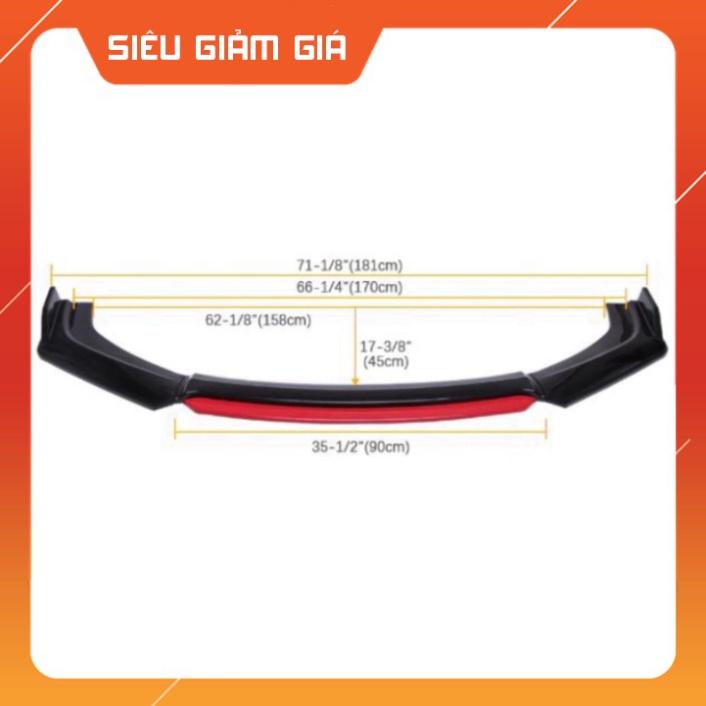 SIÊU GIẢM GIÁ SIÊU GIẢM GIÁ SIÊU HÓT Siêu chất !!! Lip trước Viền Đỏ/vàng/Trắng/Đen/ lippo trước/ ốp cản trước lắp