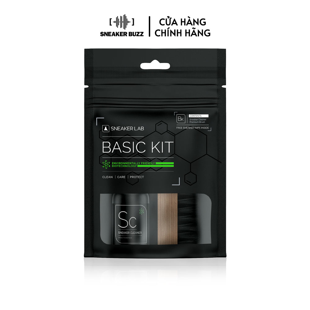 Sneaker Lab Bộ Vệ Sinh Giày Cơ BảN - Basic Kit LABBKIT001