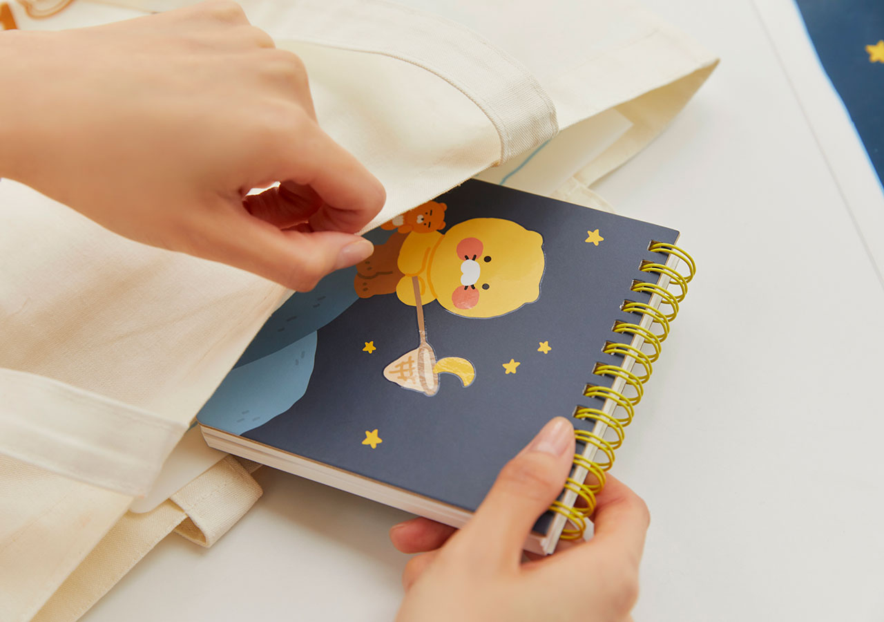 Sổ Tay Mini Dream Diary Choonsik KAKAO FRIENDS Hàng Chính Hãng