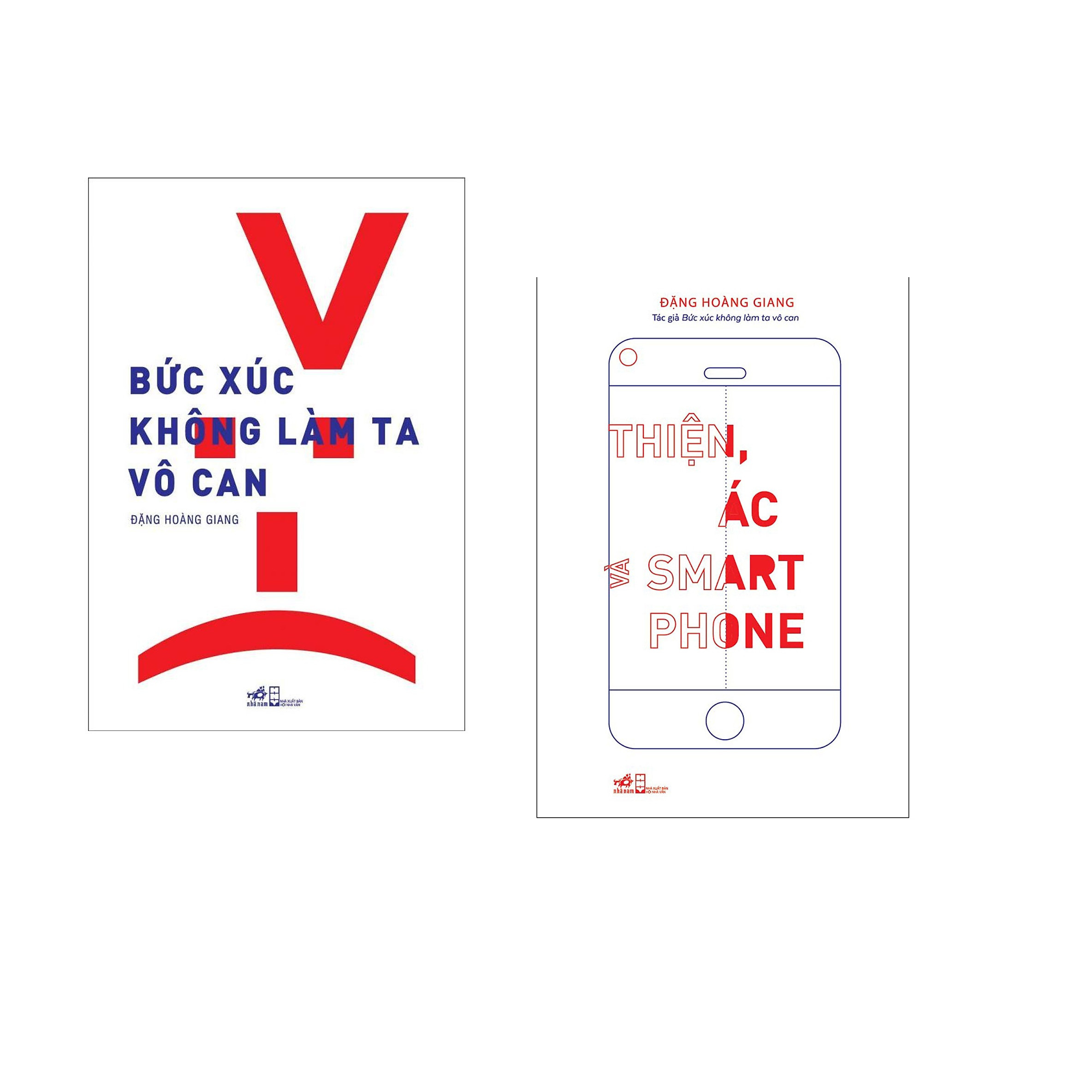 Combo 2 cuốn sách: Bức xúc không làm ta vô can + Thiện, ác smart phone