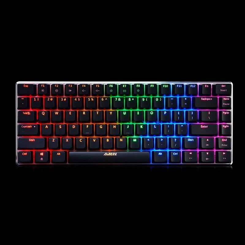 Bàn Phím Cơ mini Ajazz AK33RGB Chống ồn - Hàng nhập khẩu