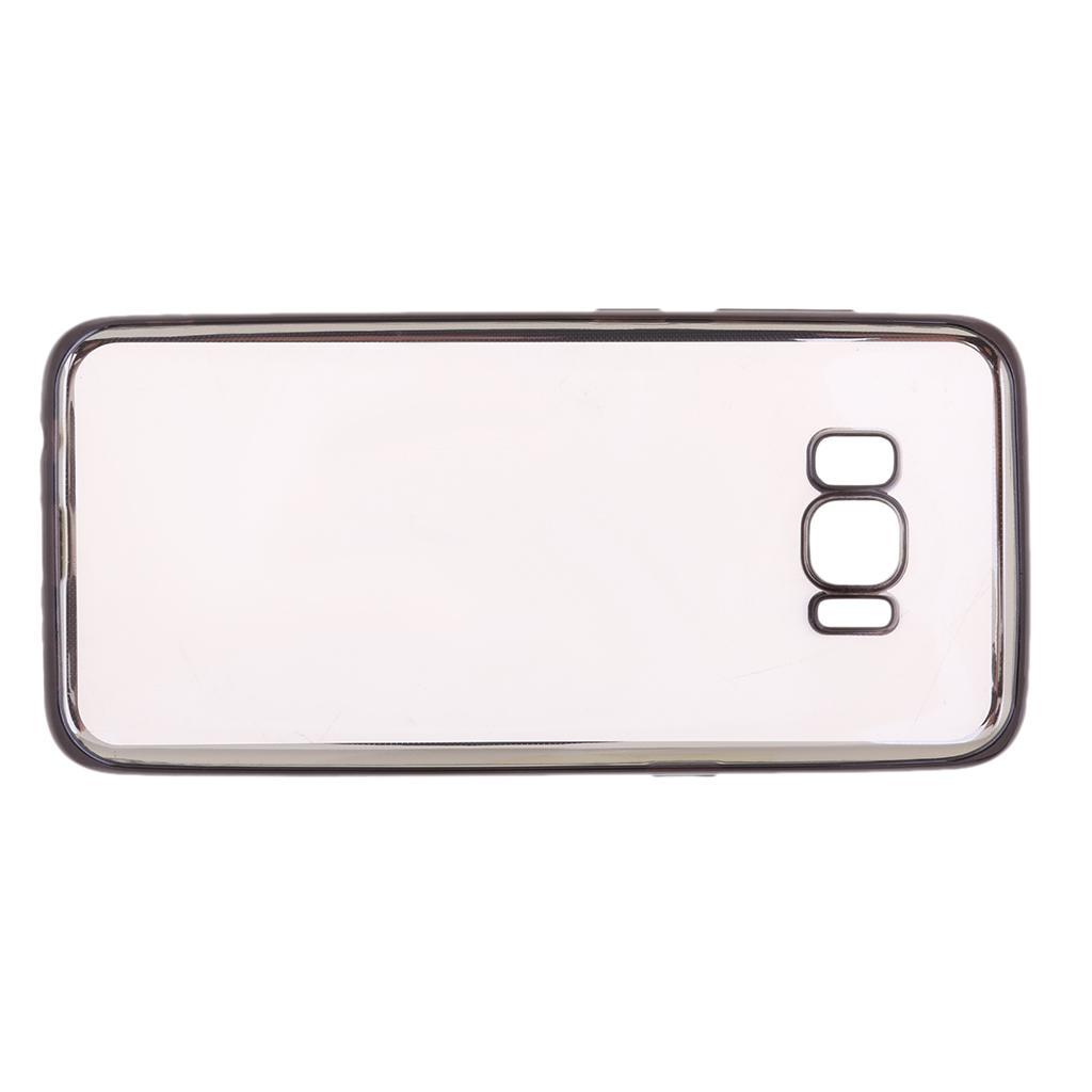Shockproof Impact Resistant Protective TPU Shock Absorption Bumper Flexible Case for Galaxy S8 - Clear