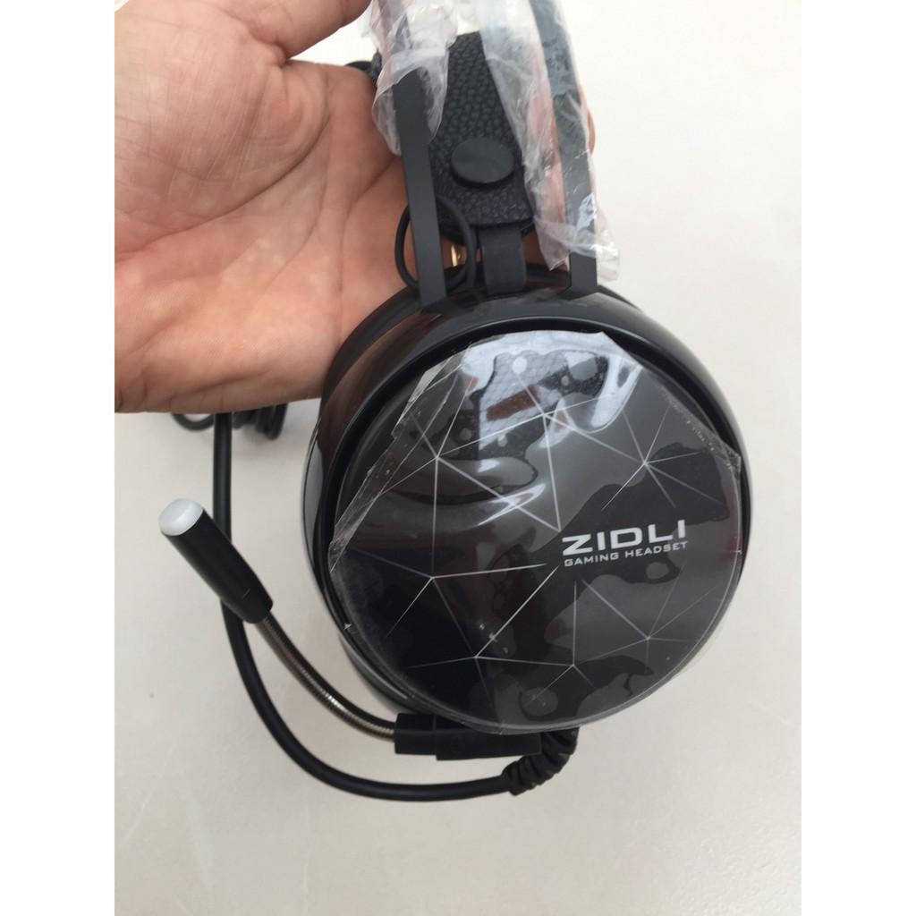 Tai nghe Gaming ZIDLI ZH12S (Sound 7.1, Led Rainbow) - Leng Mic - Tai nghe phòng Game cực hay - Hàng Chính Hãng