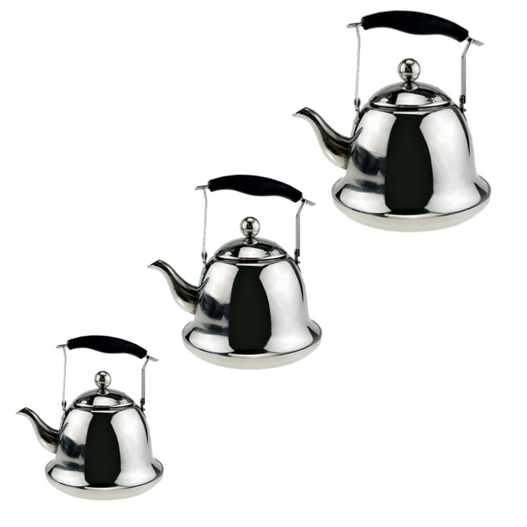 Tea Kettle Stainless Steel Teapot for Tea Coffee Fast Boiling 1L