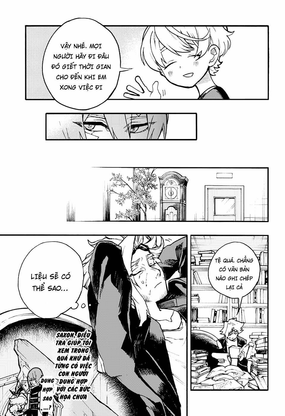 bức họa đẫm máu của phù thủy chapter 13.1 13