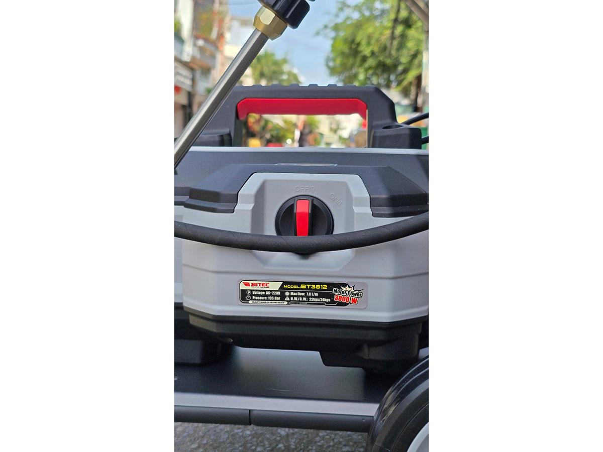 MÁY RỬA XE 3.6KW BT3812 BTEC - HÀNG CHÍNH HÃNG