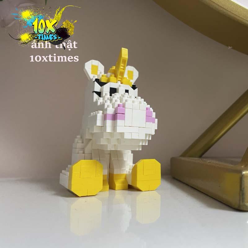 Đồ chơi Lego 3d dễ thương toy story hoạt hình công chúa, kì lân, quà tặng bạn gái, quà tặng trẻ em, đồ decor xinh xắn