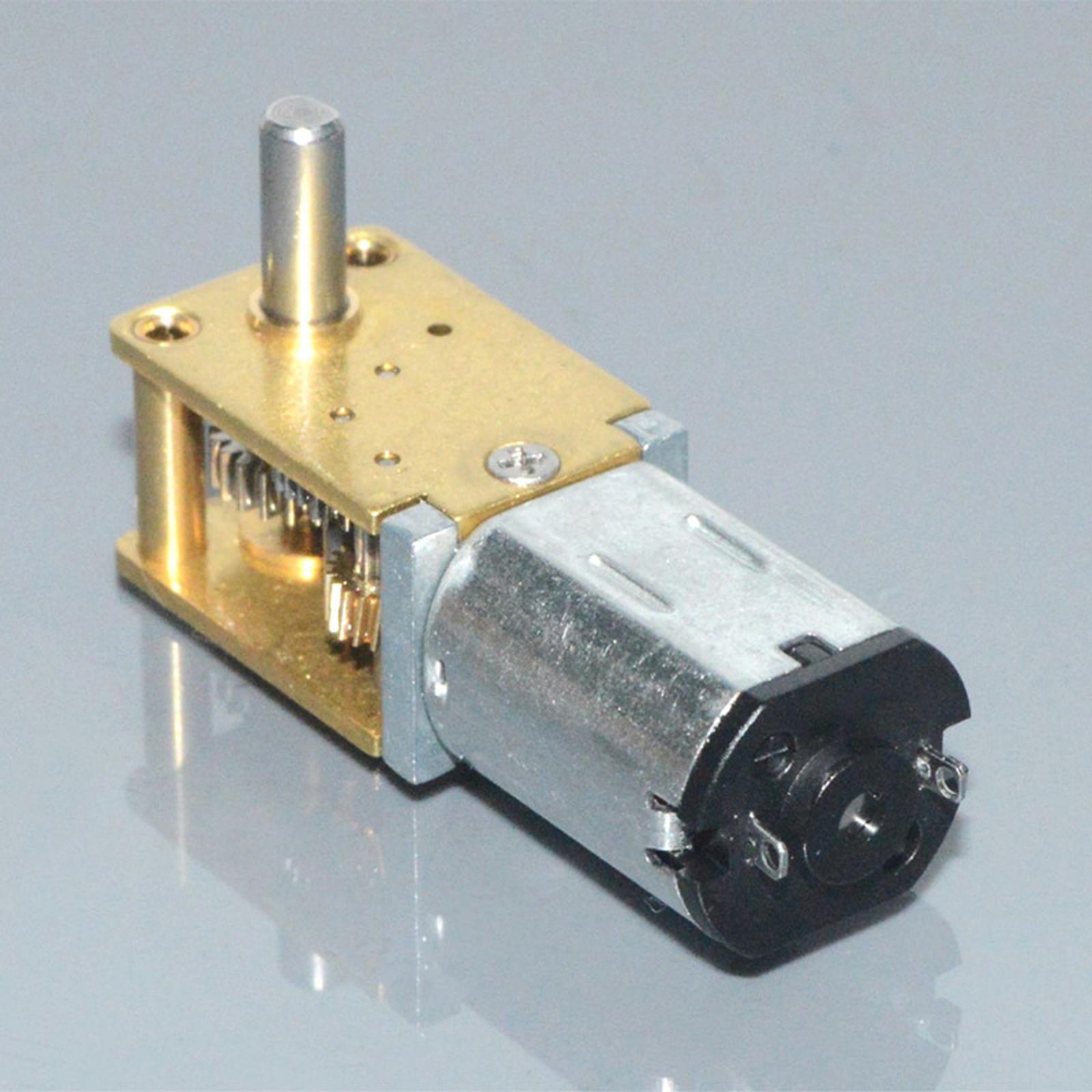 Micro Speed Reduction Motor DC 3V 50RPM 0.15A D Shape Electric Motor