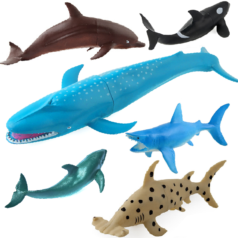 Đồ chơi mô hình Cá biển (14-26 cm) Animal Ocean World cho bé 3 tuổi