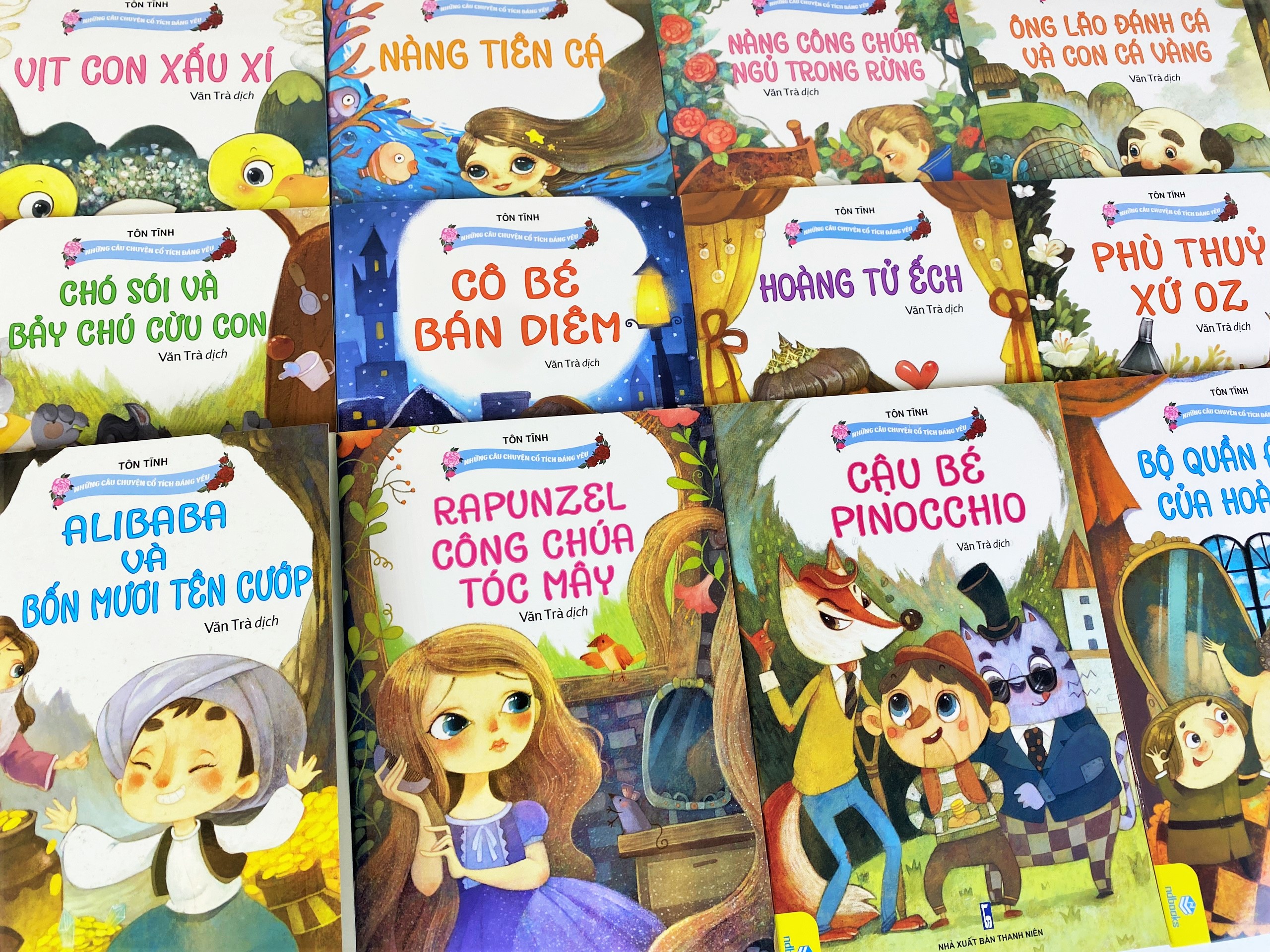 Sách - Bộ 20 cuốn Những Chuyện Cổ Tích Đáng Yêu - Song Ngữ Anh Việt - ndbooks
