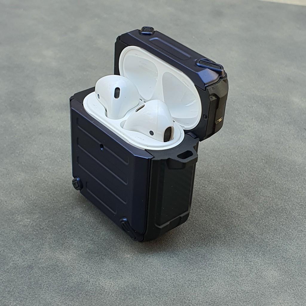 Case Ốp Bảo Vệ  Dành Cho Airpods 1/2, Airpods Pro - Vali Carbon