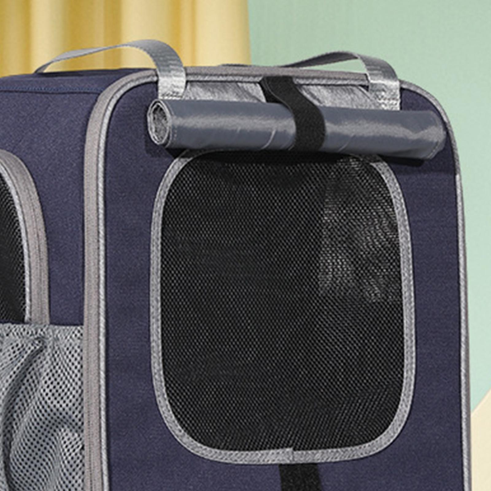 Comfortable Pet  Carrier Backpack Breathable for  Outdoor Use