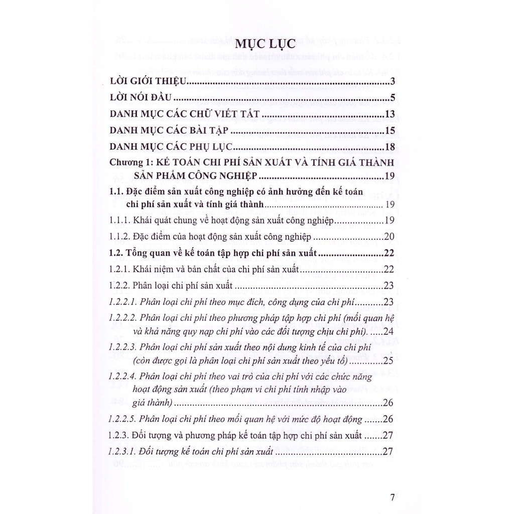 Kế toán chi phí sản xuất và tính giá thành sản phẩm; Công nghiệp, nông nghiệp &amp; xây lắp (14)