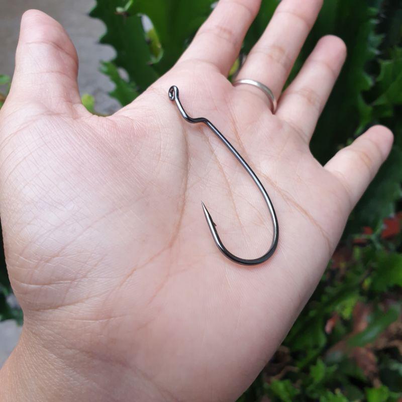 Combo 4 con mồi mềm Skipping phối màu / ZO + 1 lưỡi G Hook / Skiping / skip ping