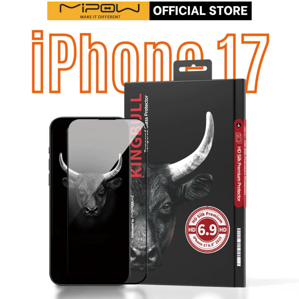 Dán kính cường lực chống nhìn trộm và trong HD cho iPhone 17 ProMax | 17 Pro | ip17 | 16 Pro Max - Hàng chính hãng