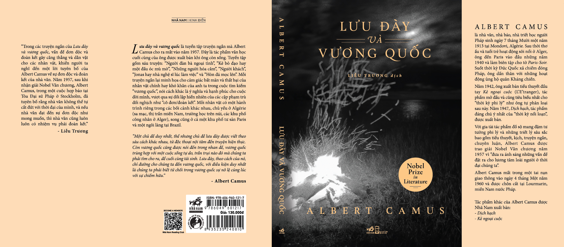 Sách - Lưu đày và vương quốc (Albert Camus) (Bìa cứng) - Nhã Nam Official