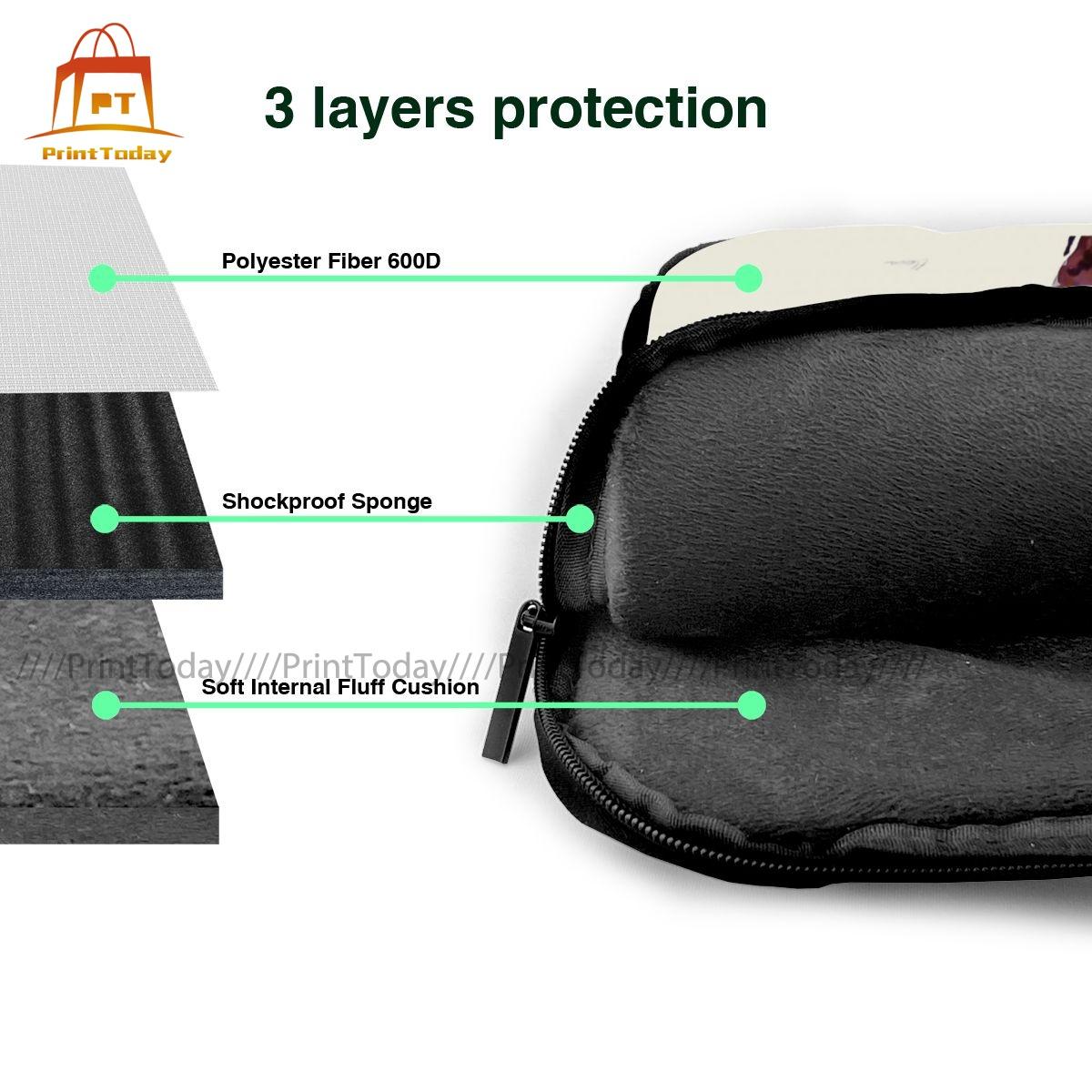 Hươu Cao Cổ Laptop Túi Xách Công Sở Đựng Máy Tính Chống Sốc Dễ Thương Laptop Túi