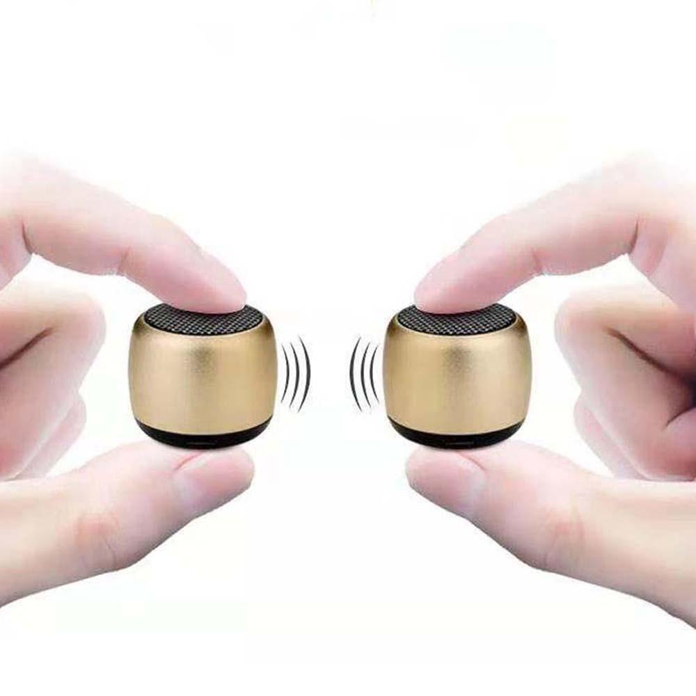Loa Bluetooth Mini Không Dây Loa Siêu Trầm Âm Nhạc Di Động Cột Âm Thanh Nổi Siêu Bass Điện Thoại Di Động Máy Tính Máy Nghe Nhạc Màu sắc: CLR