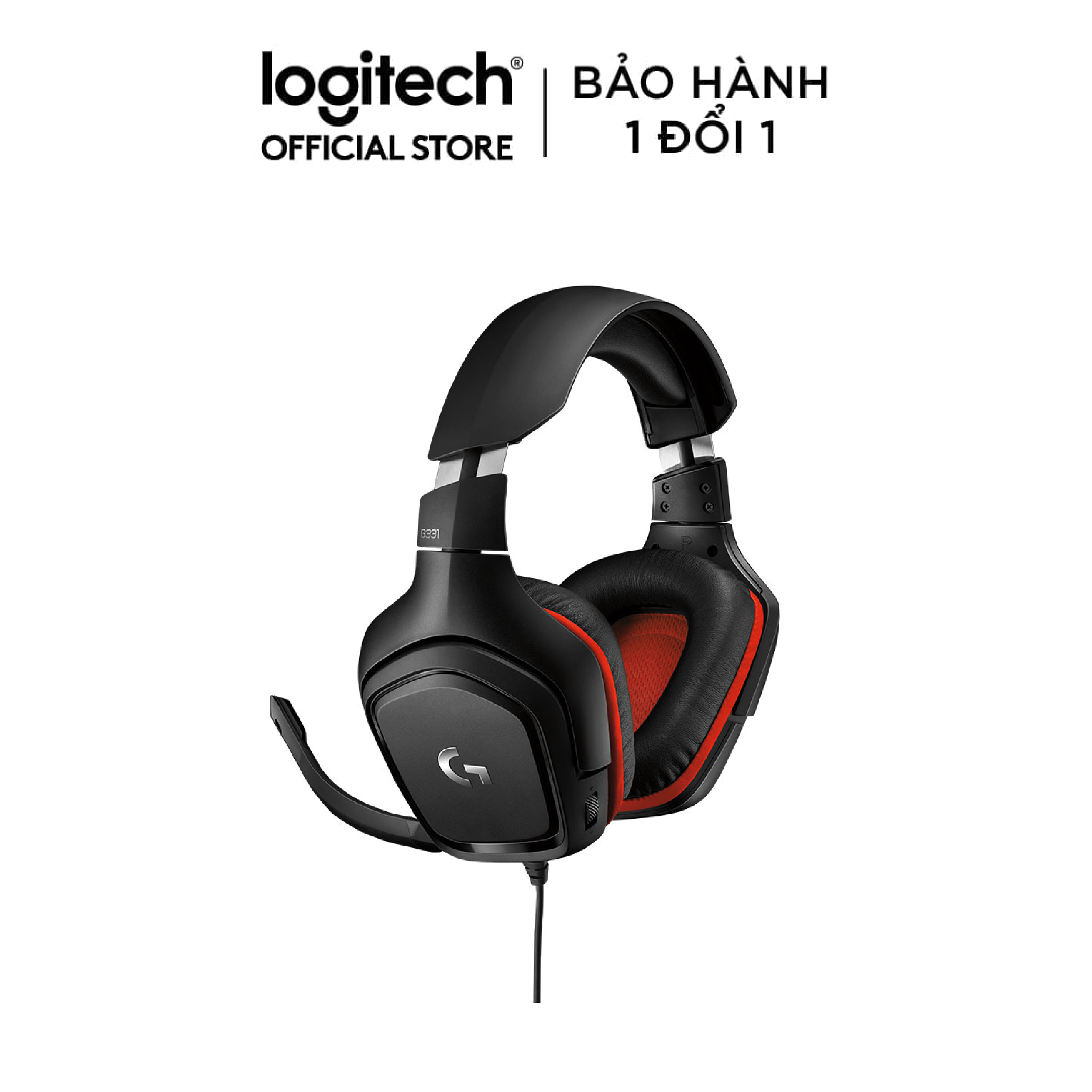 TAI NGHE (HEADSET) LOGITECH G331 - Đen - Hàng Chính Hãng