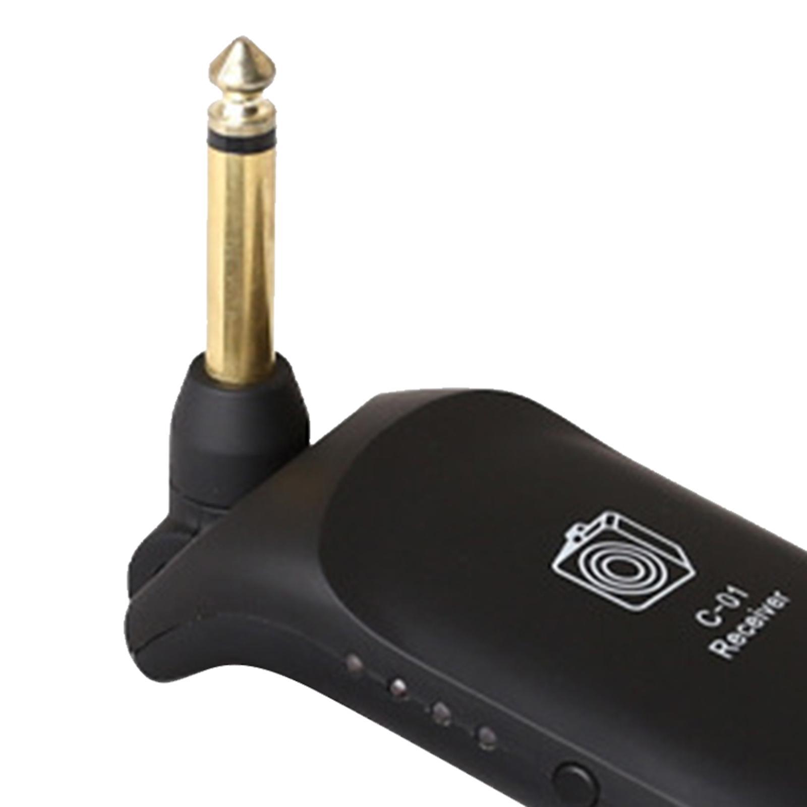 Wireless Guitar Transmitter Receiver Set Audio Transmitter Receiver Electric Guitar Accessory