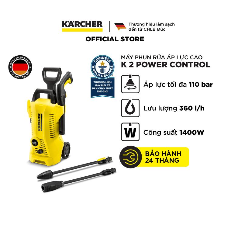 MÁY PHUN RỬA ÁP LỰC CAO KARCHER K2 POWER CONTROL