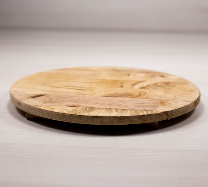 Đế Gỗ ĐK 24.5cm Lót Nồi Chảo Chống Thâm Nước