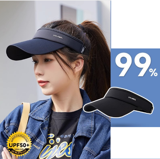 mũ nón lưỡi trai nửa đầu phong cách Hàn mới, nón nữ thể theo cao cấp