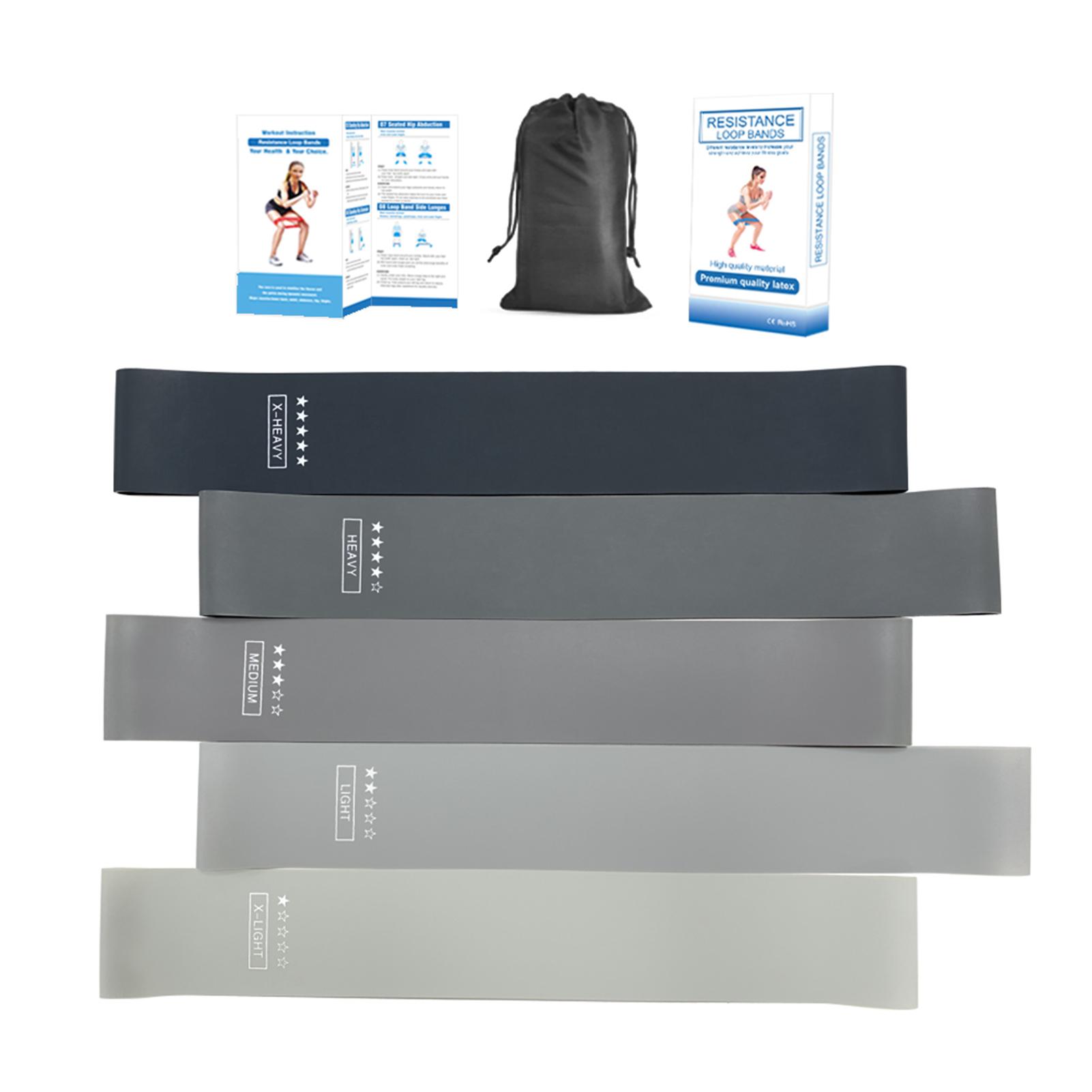 Set 5 Dây Kháng Lực Hỗ Trợ Tập Thể Thao