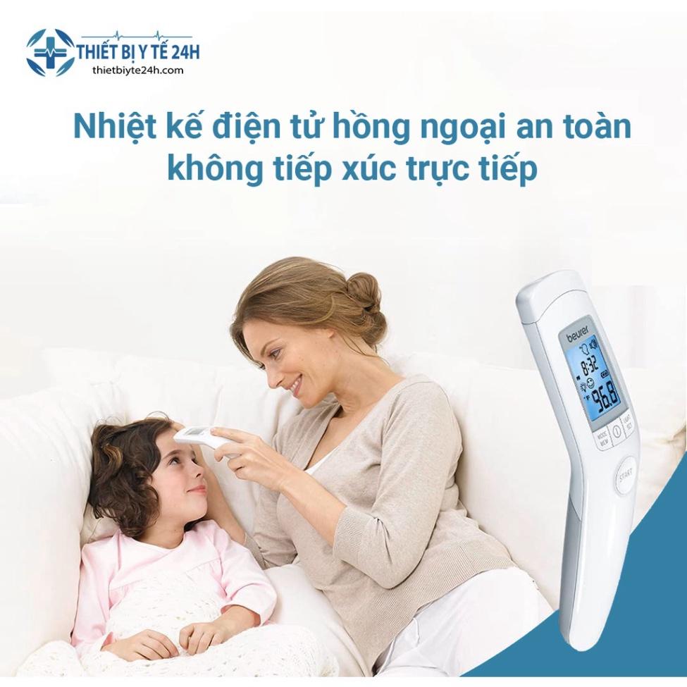 Nhiệt Kế Hồng Ngoại Đo Trán Beurer FT90 - Đo Nhiệt Độ Cơ Thể, Môi Trường - Phù Hợp Mọi Đối Tượng