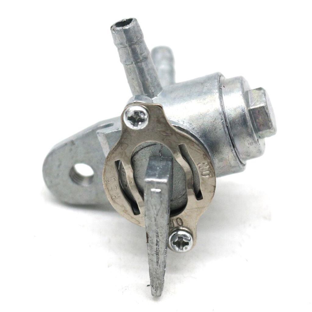4pcs 3 Way Petcock Fuel Tank Shut Off Valve for ATV Motorcycle Dirt Bike