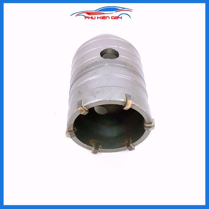 Bộ mũi khoan rút lõi điều hòa kèm cán chuôi dài 11cm/20cm/30cm rút lõi bê tông cao cấp đường kính mũi 30-90mm