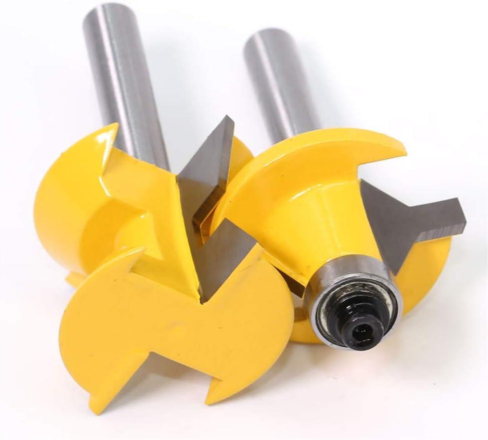 2 Cái Router Bit Set 8 mm Shank Dao phay gỗ 120 độ Công cụ cắt gỗ đục rãnh