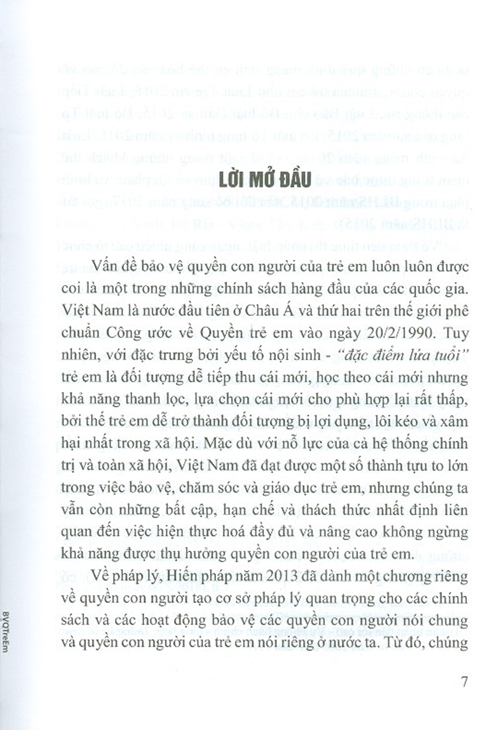 Bảo Vệ Quyền Con Người Của Trẻ Em Bằng Pháp Luật Hình Sự Việt Nam (Sách Chuyên Khảo)