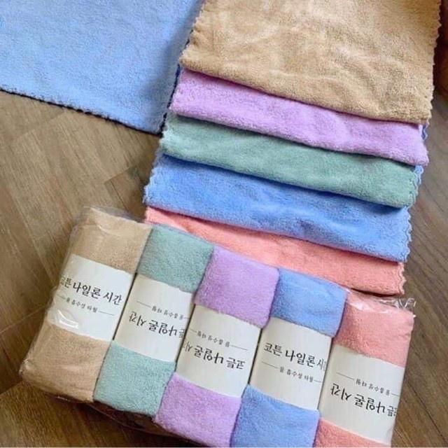 Combo 3 Khăn Mặt Hàn Quốc 50x35cm