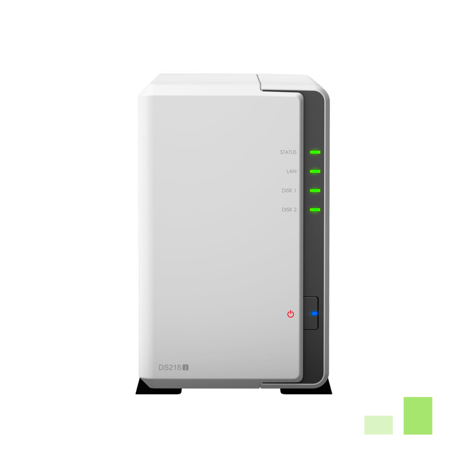 Thiết bị lưu trữ qua mạng NAS Synology DS220j - Hàng chính hãng 100%