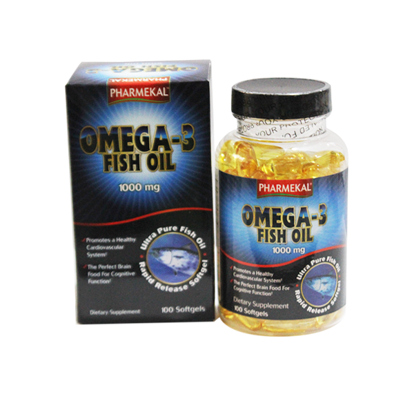 Viên Uống Dầu Cá Omega 3 Fish Oil Pharmekal Giúp Tăng Cường Mắt Và Trí Não - 100 Viên