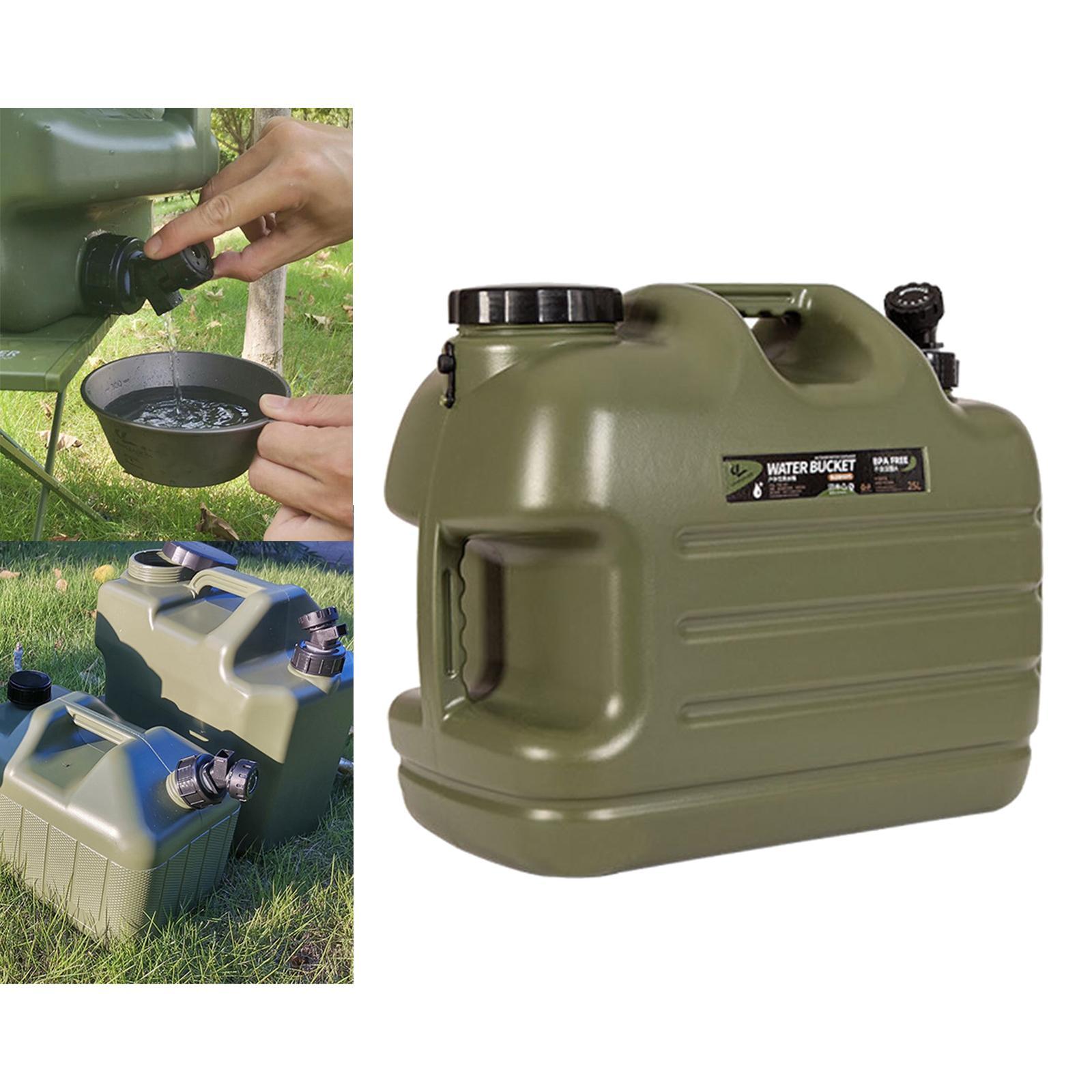 2X Water Storage Tank Plastic Water Container Water Canister for Camping Hiking