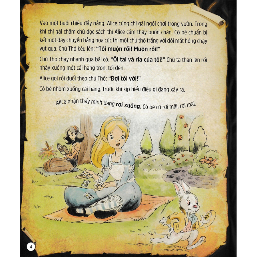 Alice Ở Xứ Sở Thần Tiên - Phiên Bản Kể Lại Đầy Lôi Cuốn Của Các Tác Phẩm Văn Học Kinh Điển