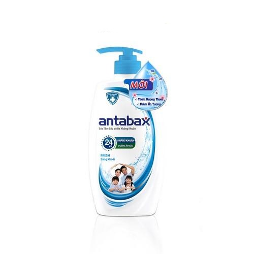 Sữa Tắm Bảo Vệ Da Kháng Khuẩn Antabax Fresh Sảng Khoái 900ml