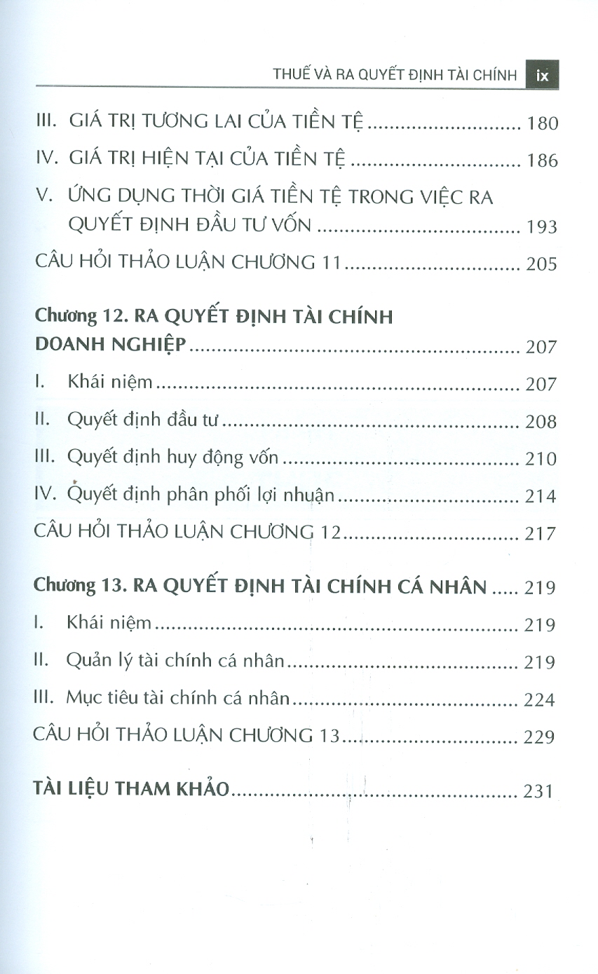 Thuế Và Ra Quyết Định Tài Chính - TS. Phạm Châu Thành; ThS. Hứa Trung Phúc