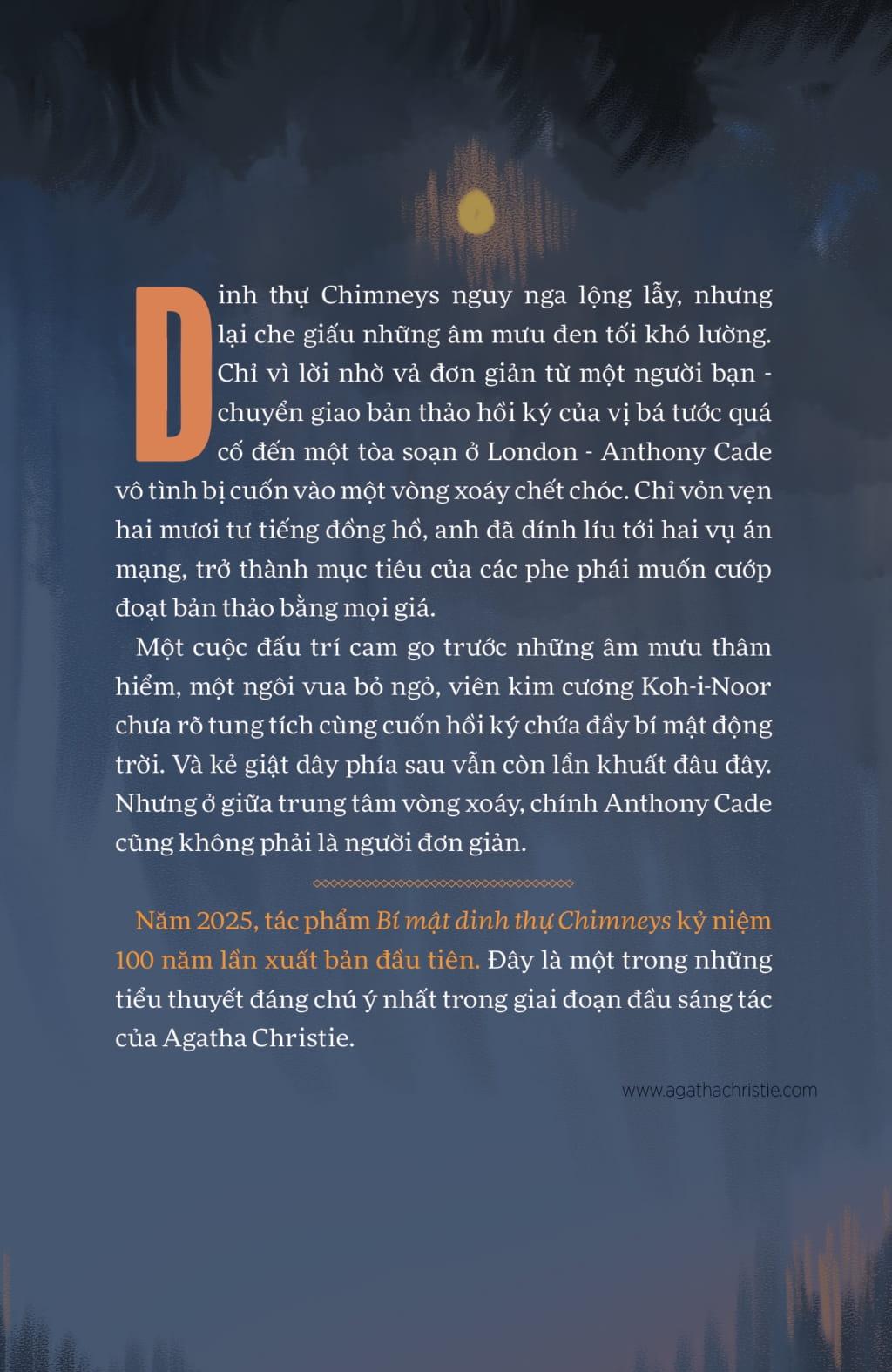 Sách - Bí Mật Dinh Thự Chimneys - The Secret Of Chimneys