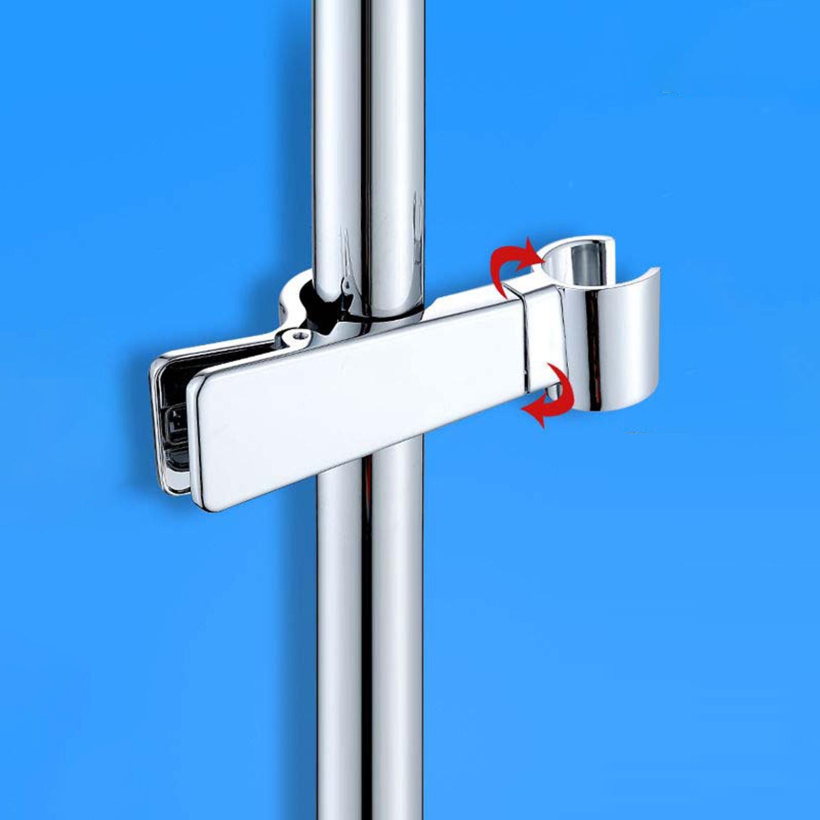 Universal Shower Head Holders Shower Wand Holder Handheld Shower Non Slip Design Head Bracket Holder Bar Bathroom