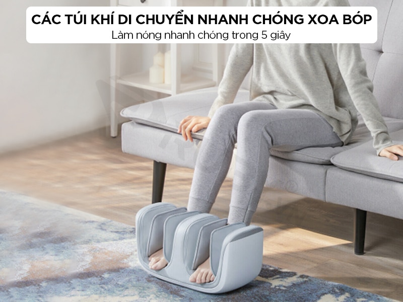 Máy massage đầu gối và chân đa năng Sothing Momoda SX383- Hàng chính hãng